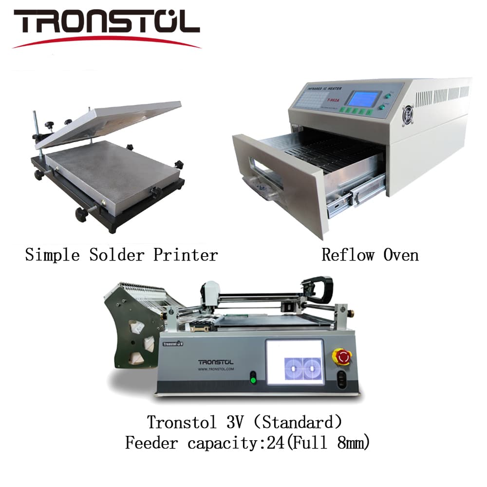 Tronstol 3v (estándar) línea de recogida y colocación de máquinas 1