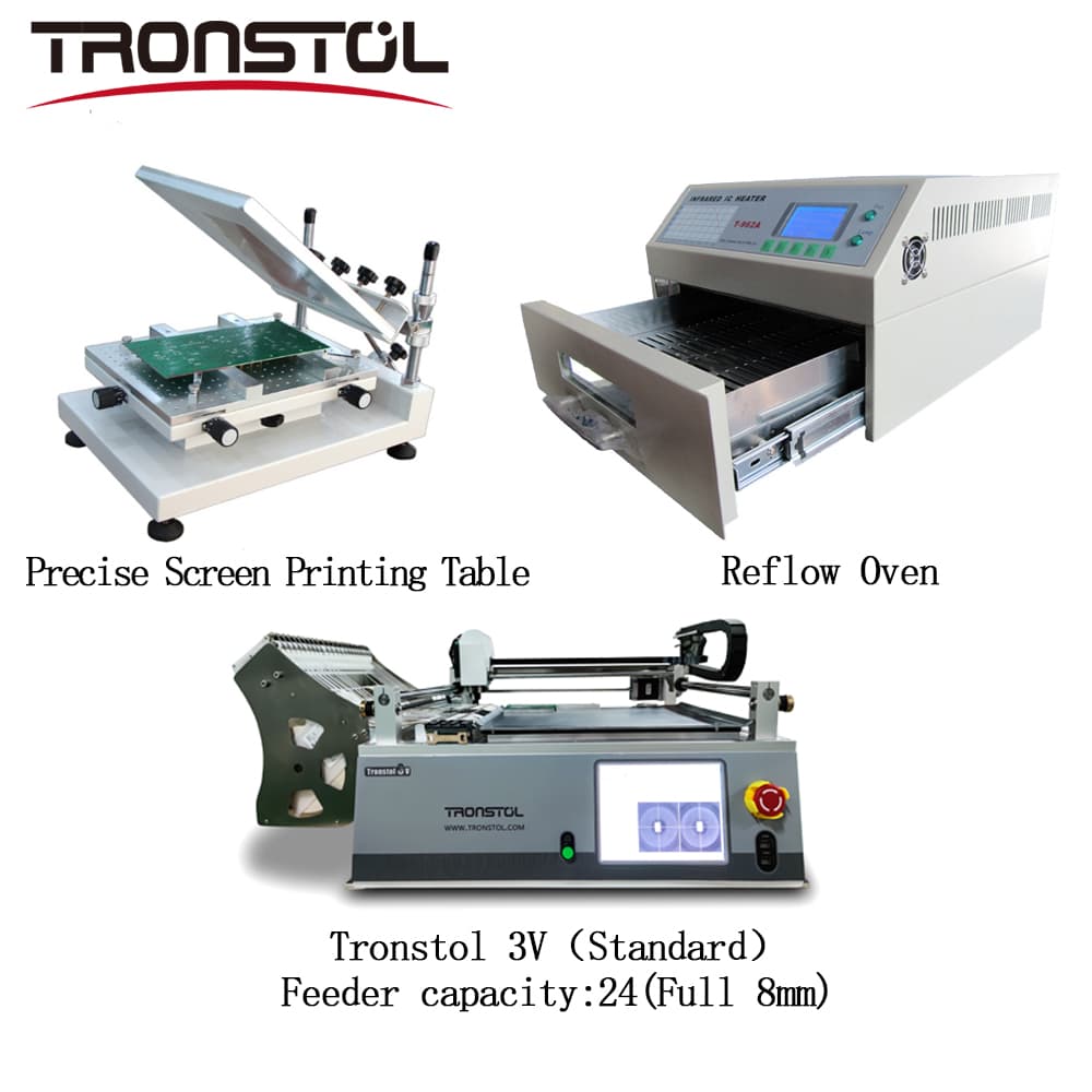 Tronstol 3v (estándar) recoge y coloca la línea de la máquina 6