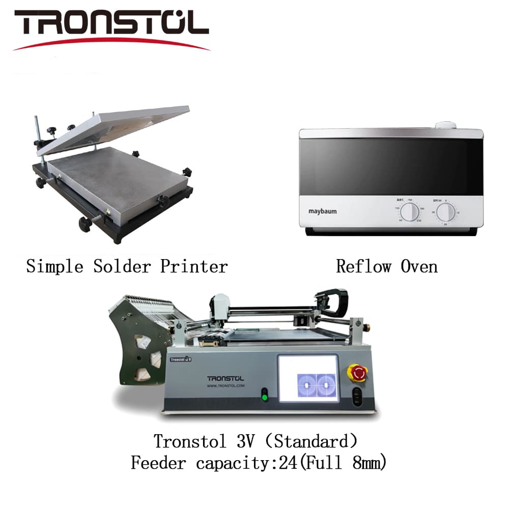 Tronstol 3v (estándar) recoge y coloca la línea de la máquina 9